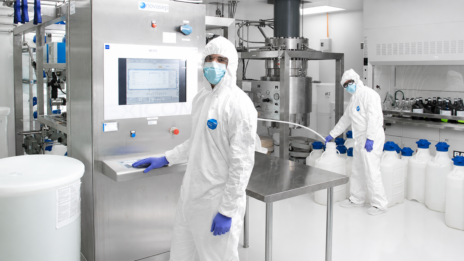Visual inspection of prepared samples