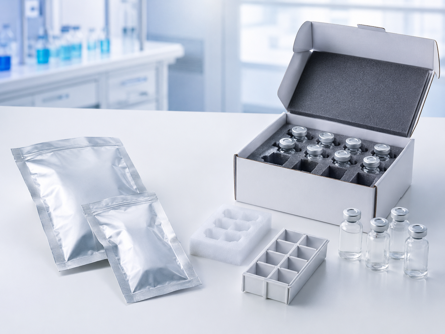 Vials & protective inner packaging