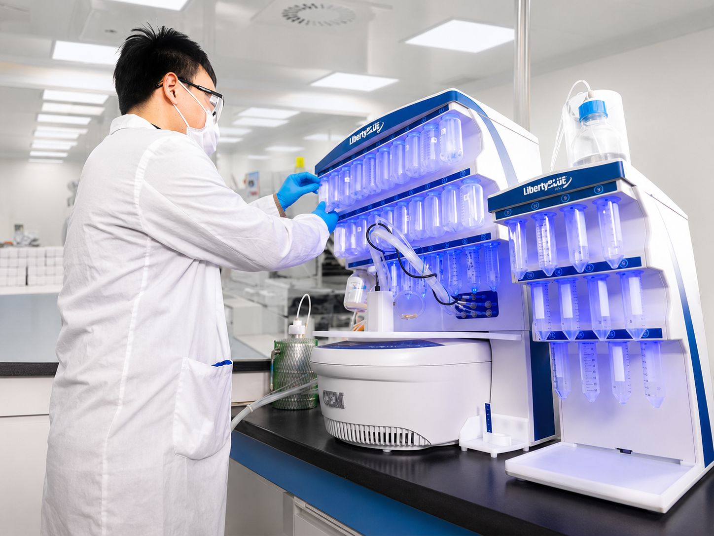 Sample handling and vial preparation