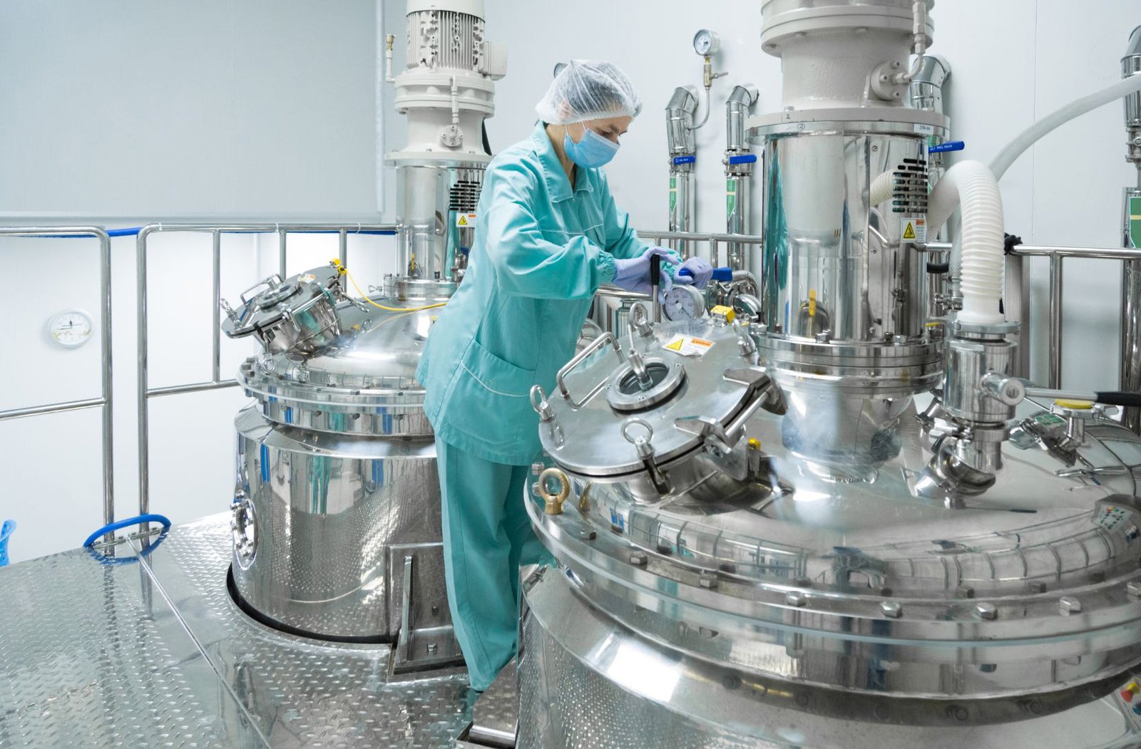 Analytical laboratory — sample preparation and testing